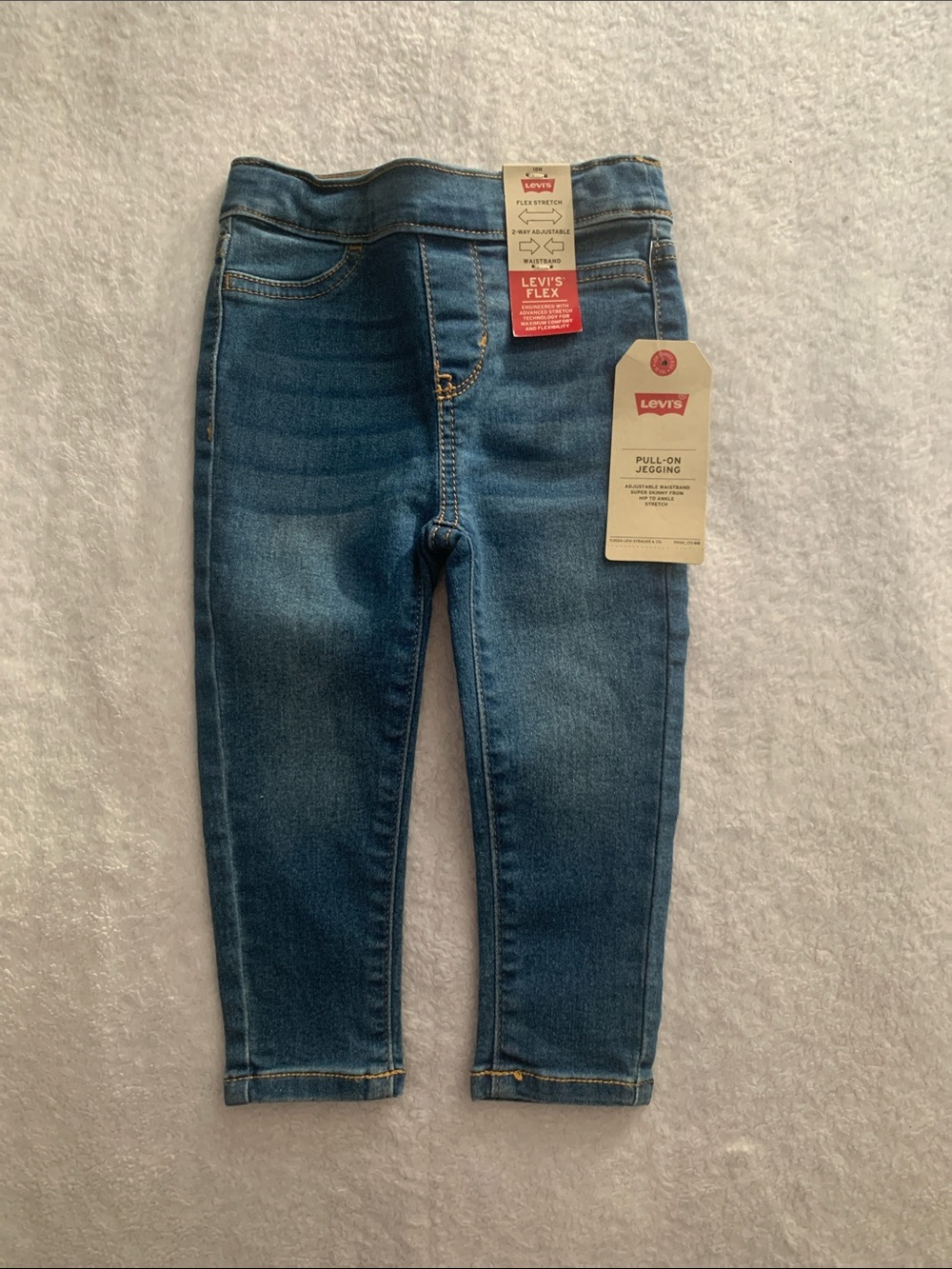 Levi's Dark Blue Pull-On Stretch Jeggings